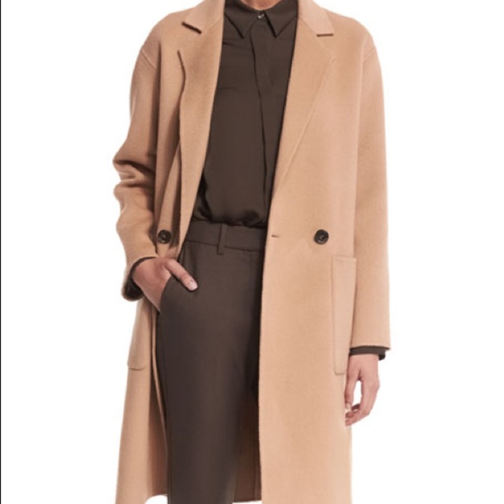 Cashmere Double faced Camel Coat